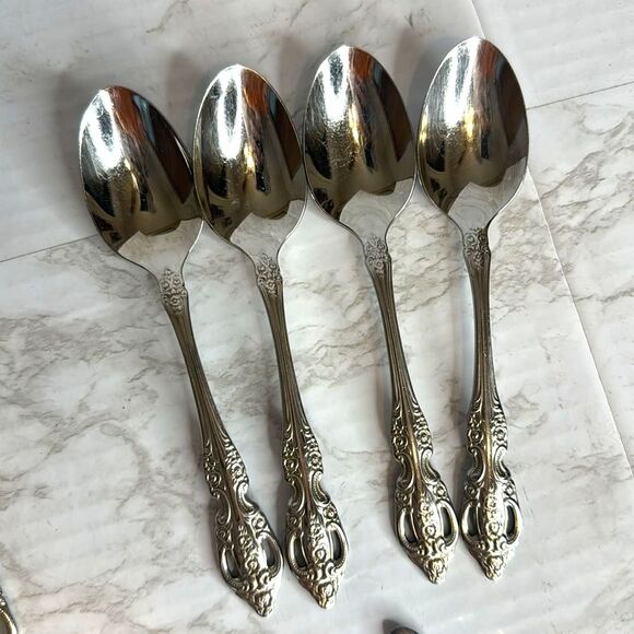 ONEIDA Renoir pembrooke stainless Set Of 31 pieces Flatware SSS set fork spoon - Picture 5 of 12